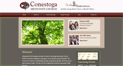 Desktop Screenshot of conestogamennonitechurch.org